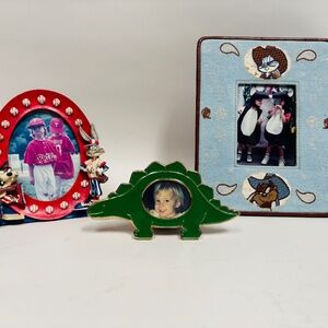 Three Picture Frames for Children’s Photos